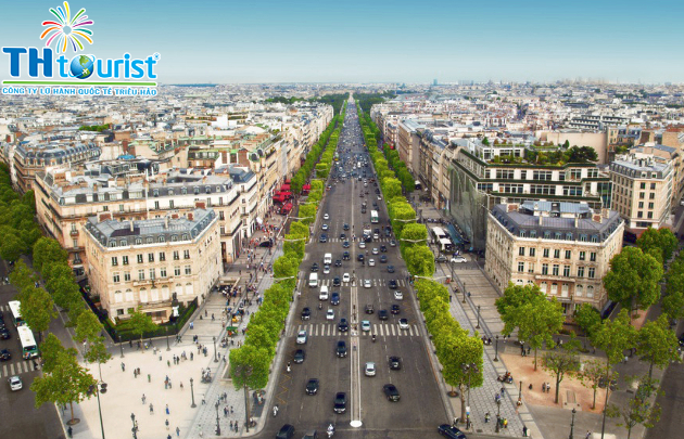 PARIS - KHẢI HOÀN MÔN -  THÁP EIFFEL