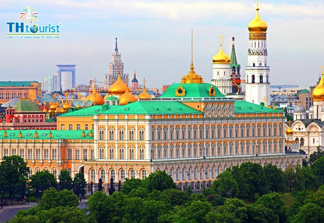 QUẢNG TRƯỜNG ĐỎ - MOSCOW - SAINT PETERSBURG