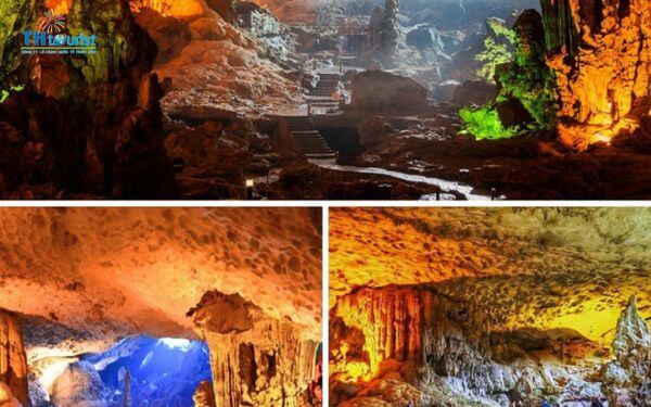 Đây là khu vực đầu tiên du khách đặt chân đến khi bước vào hang. Không gian tương đối rộng, có nhiều khối thạch nhũ hình dạng đặc biệt, gợi lên sự tò mò và háo hức khám phá.